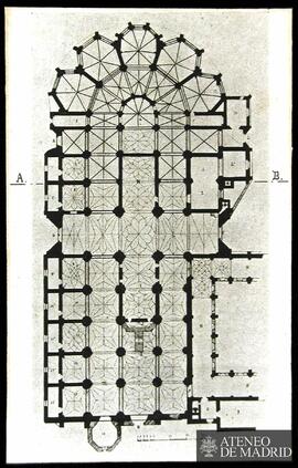 Planta de la Catedral de Palencia