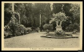 Tarjeta postal del Giardino delle Memorie, propiedad del Marchese Della Valle di Casanova,  en Sa...