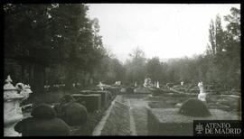 La Granja de San Ildefonso (Segovia). Parterre de La Fama