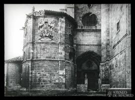 Detalle del exterior de una iglesia