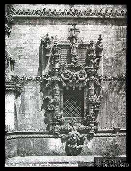 
Ventana del Capítulo de  Thomar (Portugal).
