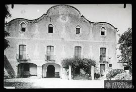 Fachada de una masía catalana