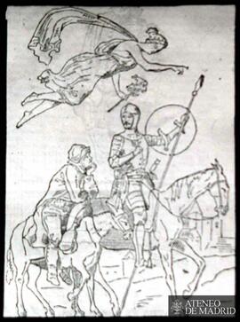 
"Primer relieve (Don Quijote y Sancho)". 1836, p. 250
