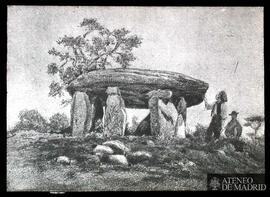 Barcelona. Dolmen de Vallgorguina