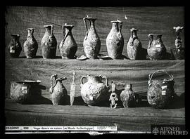 
Tarragona. Museo Arqueológico. Vasijas en cobre
