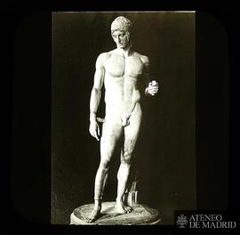 5446.París. Museo del Louvre.  Ares Borghese