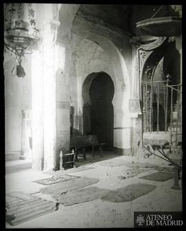 Interior de la iglesia de Bamba de Valladolid.