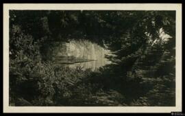 Tarjeta postal de vista de Friburgo desde el Schlossbergbrücke editada por el Phot. Kunstverlag G...