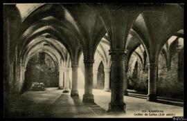 Tarjeta postal de vista interior del sótano de Loëns de la Catedral de Chartres editada por Rober...