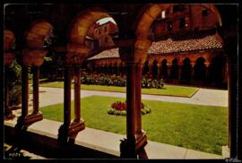 Tarjeta postal a color del Claustro de la Église Saint-Salvy de Albi editada por la Photographie ...