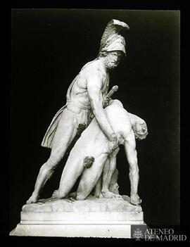 
Florencia. Loggia dei Lanzi: "Menelao con el cuerpo de Patroclo"
