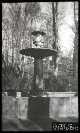 Fuente del Laberinto en el Jardín del Real Sitio de la Moncloa (Madrid)