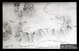 Plano del Cerro de los Santos, término de Montealegre, provincia de Albacete