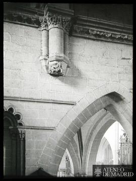 Detalle de la nave del crucero de la Catedral de Ciudad Rodrigo (Salamanca).