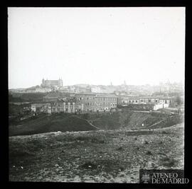 Vista de Toledo desde la carretera de Madrid