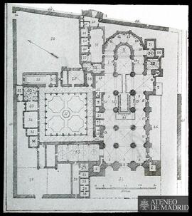 Planta de la Catedral de Sigüenza.