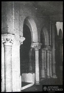 Interior del Triforio de la Catedral de Santiago de Compostela (La Coruña).