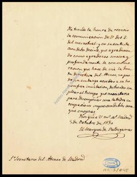 Fondo Ateneo de Madrid 1835-