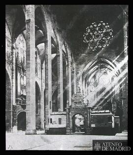 Interior de la catedral de Palma de Mallorca