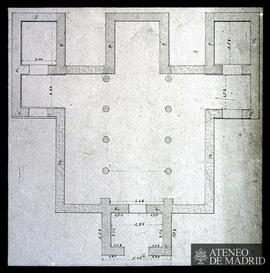 Planta restaurada de San Juan de Baños de Palencia.