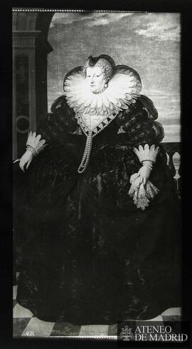 Madrid. Museo del Prado. Pourbus, Frans: "María de Médicis" (1617)