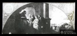 Madrid. Museo del Prado. Murillo, Bartolomé Esteban: "El Patricio Juan y su esposa ante el P...