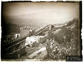 Granada. Muralla de La Alhambra