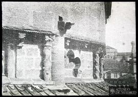 Exterior de la Capilla Mayor de la Catedral en Santiago de Compostela (La Coruña).