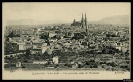 Tarjetas postal de vista general de Clermont-Ferrand desde el Parc Montjucet editada por Neurdein...