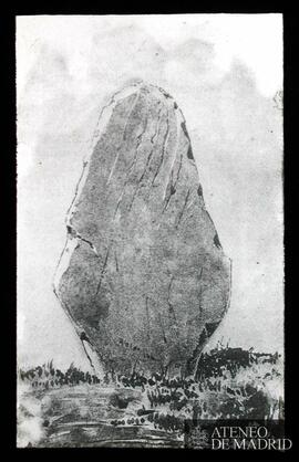 Cataluña. Menhir de Santa Pau