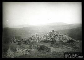 
Ortigueira (La Coruña). Montículos de piedra
