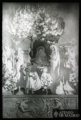 
Maurice Denis: "Ofrenda a la Virgen con el Niño"
