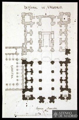 Planta de la Catedral de Valladolid