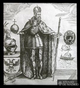
¿Representación alegórica del poder y los dominios de Carlos V?
