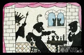 "Retablo de Maese Pedro" ilustrado por Joaquín Xaudaró. 2. "Zaragoza: y vean vuest...