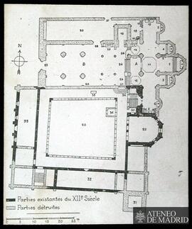 Planta del Monasterio de Santo Domingo de Silos (Burgos)