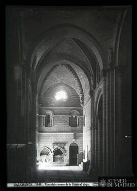 
Nave del crucero de la Catedral vieja de Salamanca.
