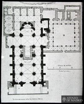 Planta de la Catedral de Mondoñedo (Lugo)