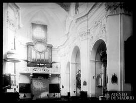 Interior de la iglesia de San Miguel de Madrid.