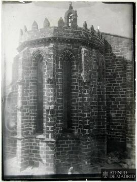 Detalle del exterior de una catedral