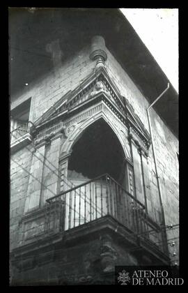 Balcón de un edificio de ¿Trujillo?