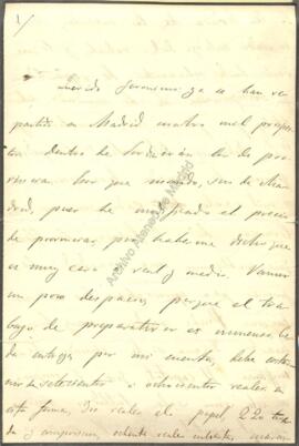 1859-11-15. Carta de Emilio Castelar a Jerónimo Amat