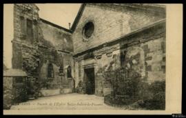 Tarjeta postal de vista exterior de la Église Saint-Julien-le-Pauvre de Paris editada por Lévy et...