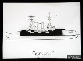 Dibujo del barco "Majestic"