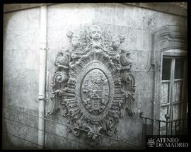 
Escudo de la Universidad en la casa rectoral en la calle Libreros en Salamanca
