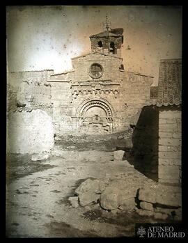 Fachada de la iglesia de Bamba de Valladolid.