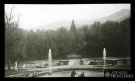 Fuente y jardines de la Granja