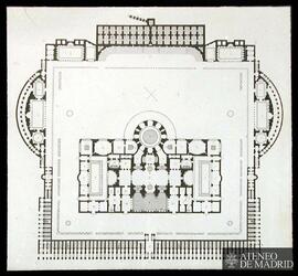 Roma. Planta de las Termas de Caracalla