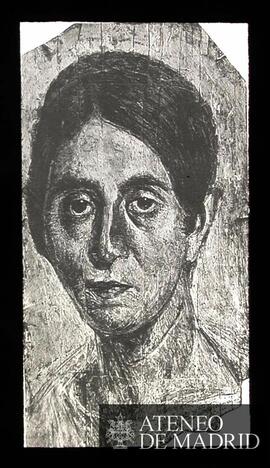 Berlin. Museos Estatales de Berlín: "Retrato femenino de El Fayum" (Egipto)