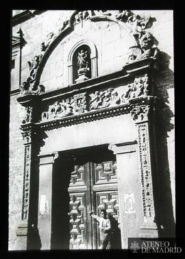 
Alcalá de Henares (Madrid). Portada del convento de la Imagen
